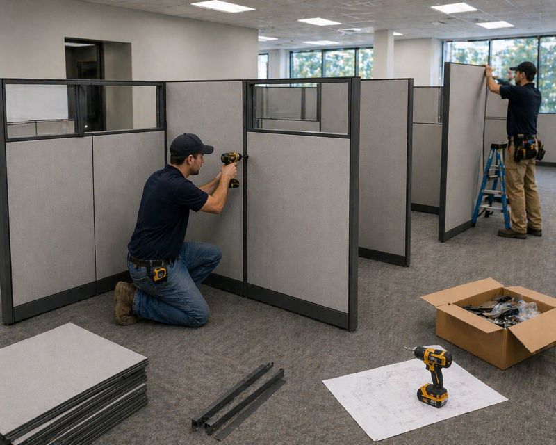 Cubicle Installation in Overland Park, KS