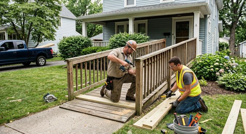 Wood Ramp Repair in Kansas City, KS